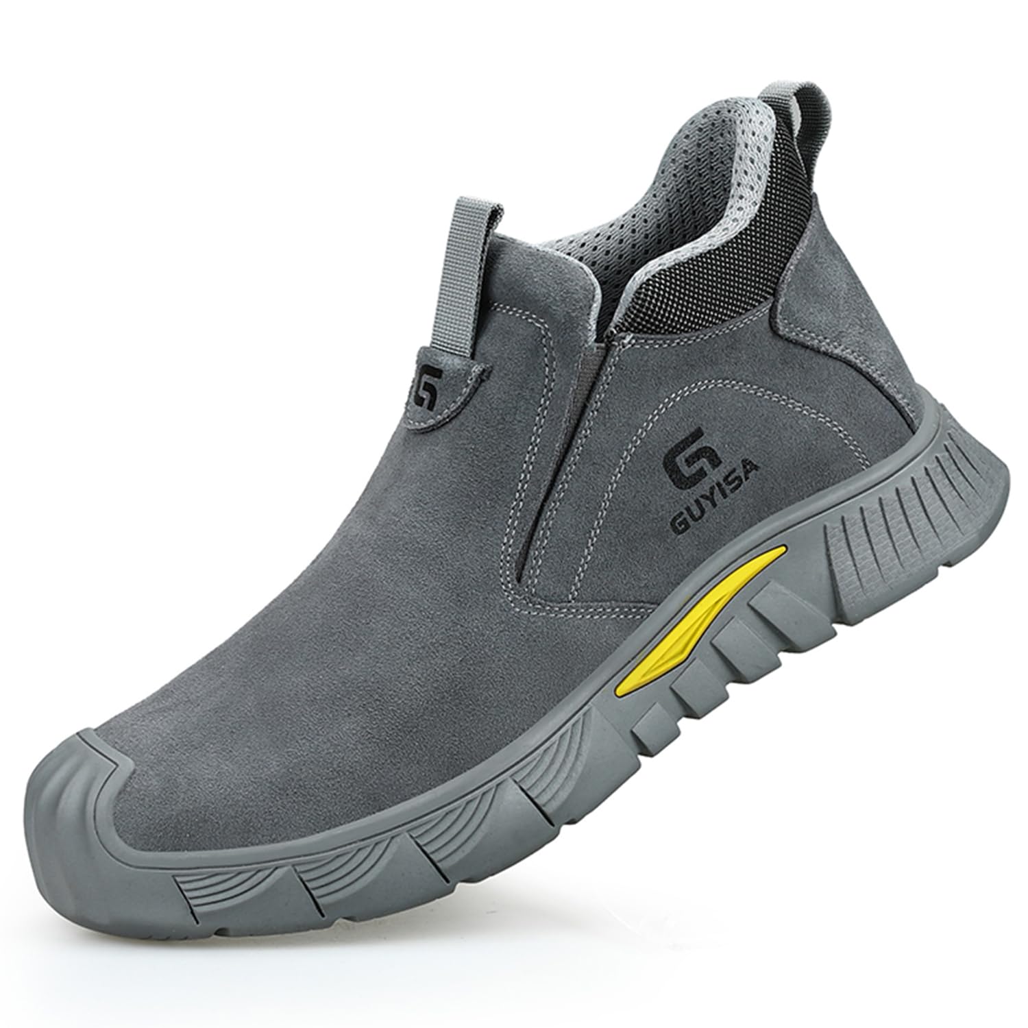 Welding Work Boots for Men Steel Toe Safety Construction Shoes