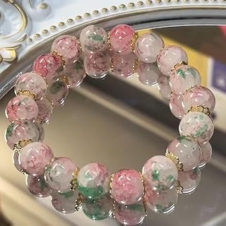 Handmade 10mm Bracelet for Women - Positive Energy & Healing Crystal Jewelry for Anxiety Relief, Chakra Balance, Meditation. Meaningful Gift for Her, Mom, Wife, Friend