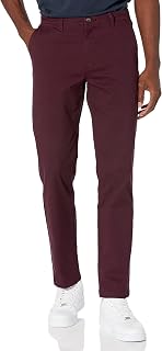 Amazon Essentials Men's Straight-Fit Casual Stretch Chino Trousers