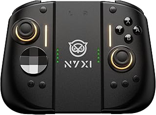 NYXI Hyperion 3 Switch 2 Controller–World's First Third-Party Wireless Controller for Switch 2, 9-Axis Gyro, Hall Effect Joystick, Full Mechanical Buttons, Dual Back Buttons & Adjustable Vibration
