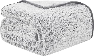 EMME Fleece Throw Blanket for Sofa 230x230 Grey