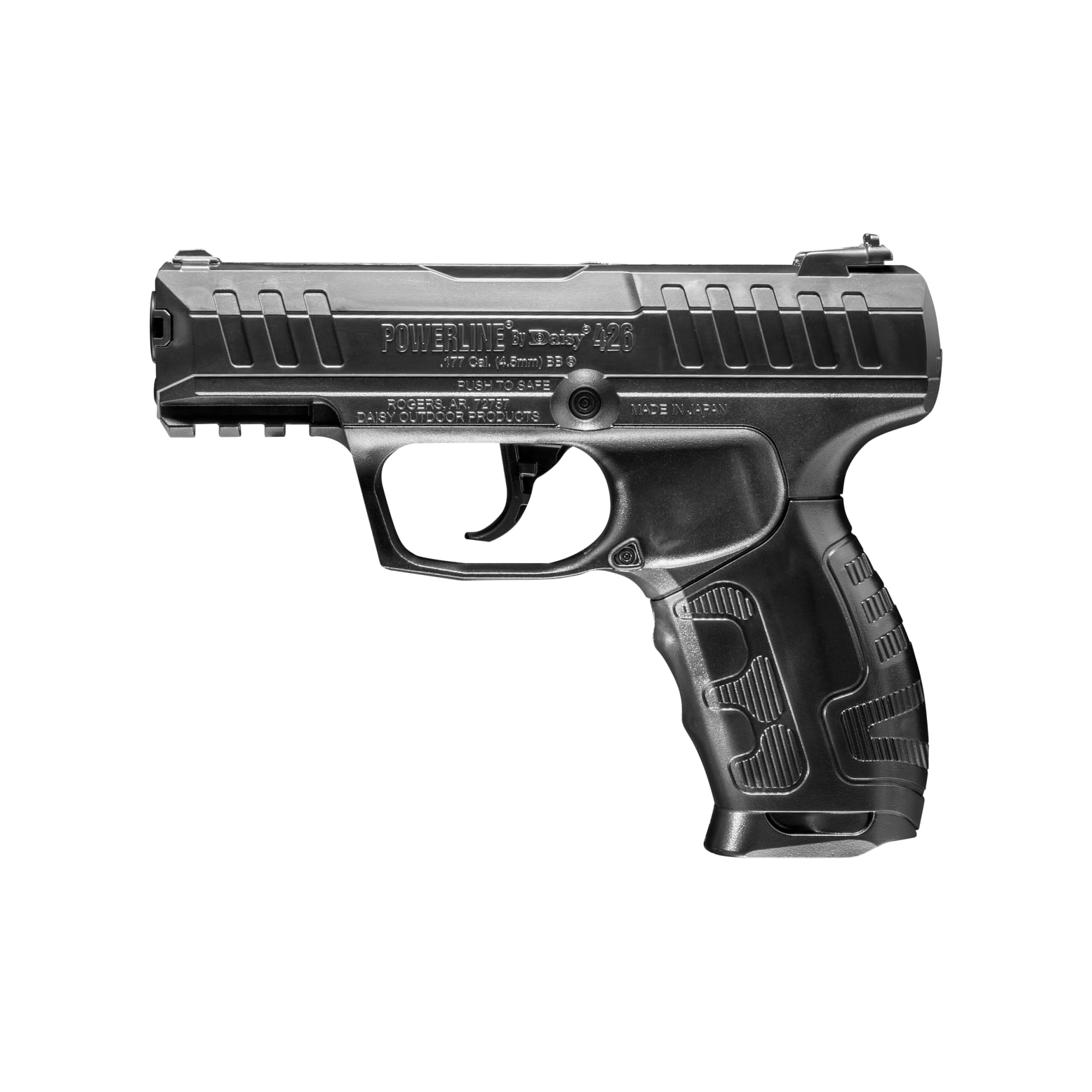 Daisy Powerline 426 Semi-Automatic CO2 BB Pistol - 15 Round Magazine, 430 FPS, M