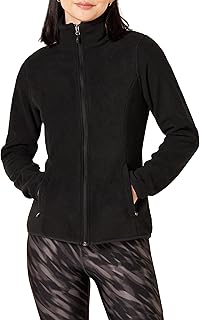 Amazon Essentials Women's Classic-Fit Full-Zip Polar Soft Fleece Jacket, Outerwear Coat with Cuffs