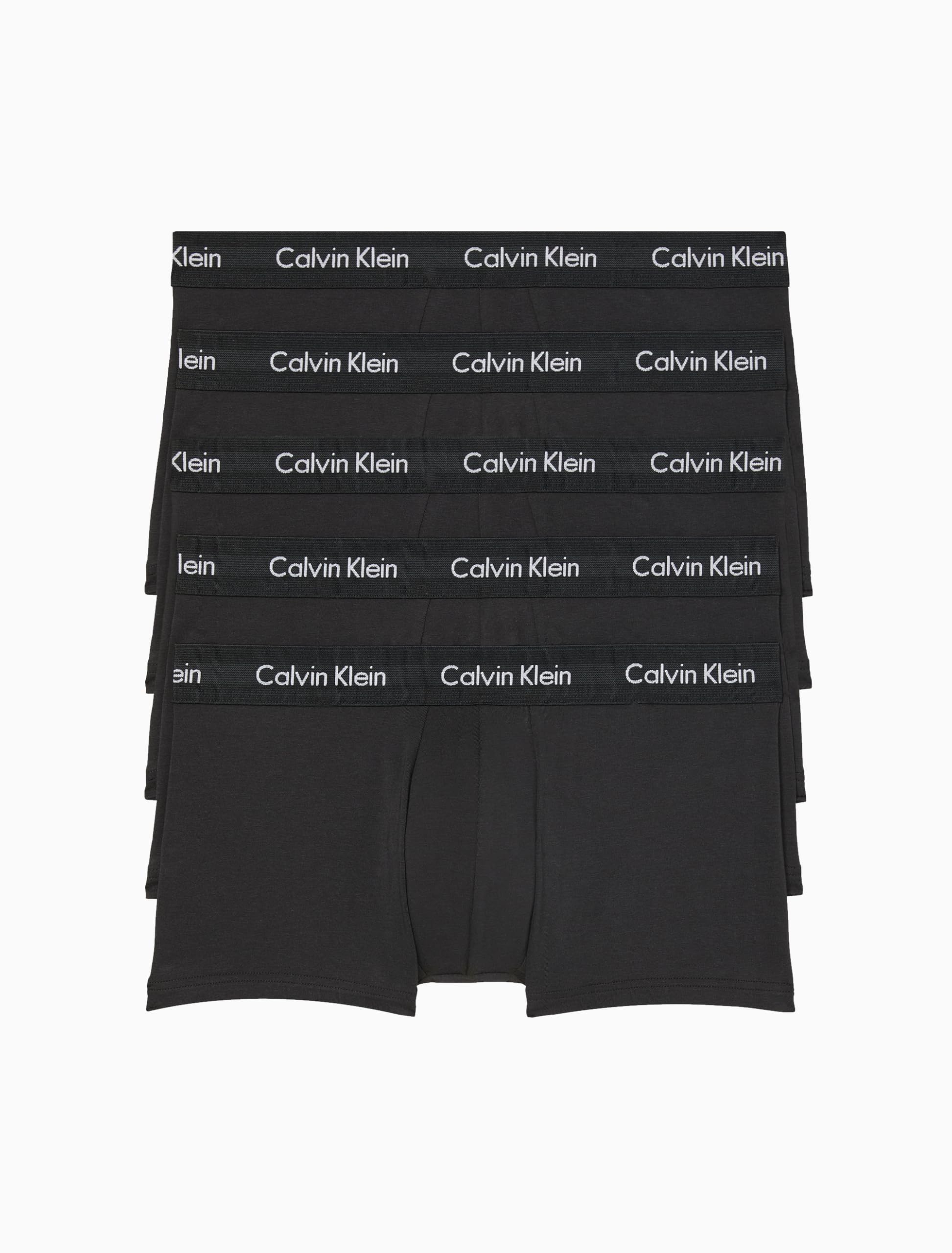 Calvin Klein Cotton Stretch Multipack Low Rise Trunks Baador for Men (Pack of 5)