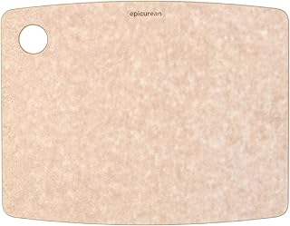 Epicurean Kitchen Series Cutting Board, 11.5-Inch × 9-Inch, Natural | Microplastics free, dishwasher safe, lightweight reversible design, knife friendly, heat resistant, USA made