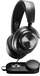 SteelSeries Arctis Nova Pro for Xbox - Multi-System Gaming Headset (Xbox, PC, Switch & More) - Premium Hi-Fi Drivers - Hi-Res Certified GameDAC Gen2 - 360° Spatial Audio - Retractable Mic