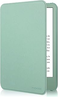 MoKo Case for 6" Amazon Kindle Basic 11th Gen 2024/2022, Matcha | Lightweight Shell Cover, Auto Wake/Sleep, Slim, Waterproof, for Amazon Kindle Basic 11th gen