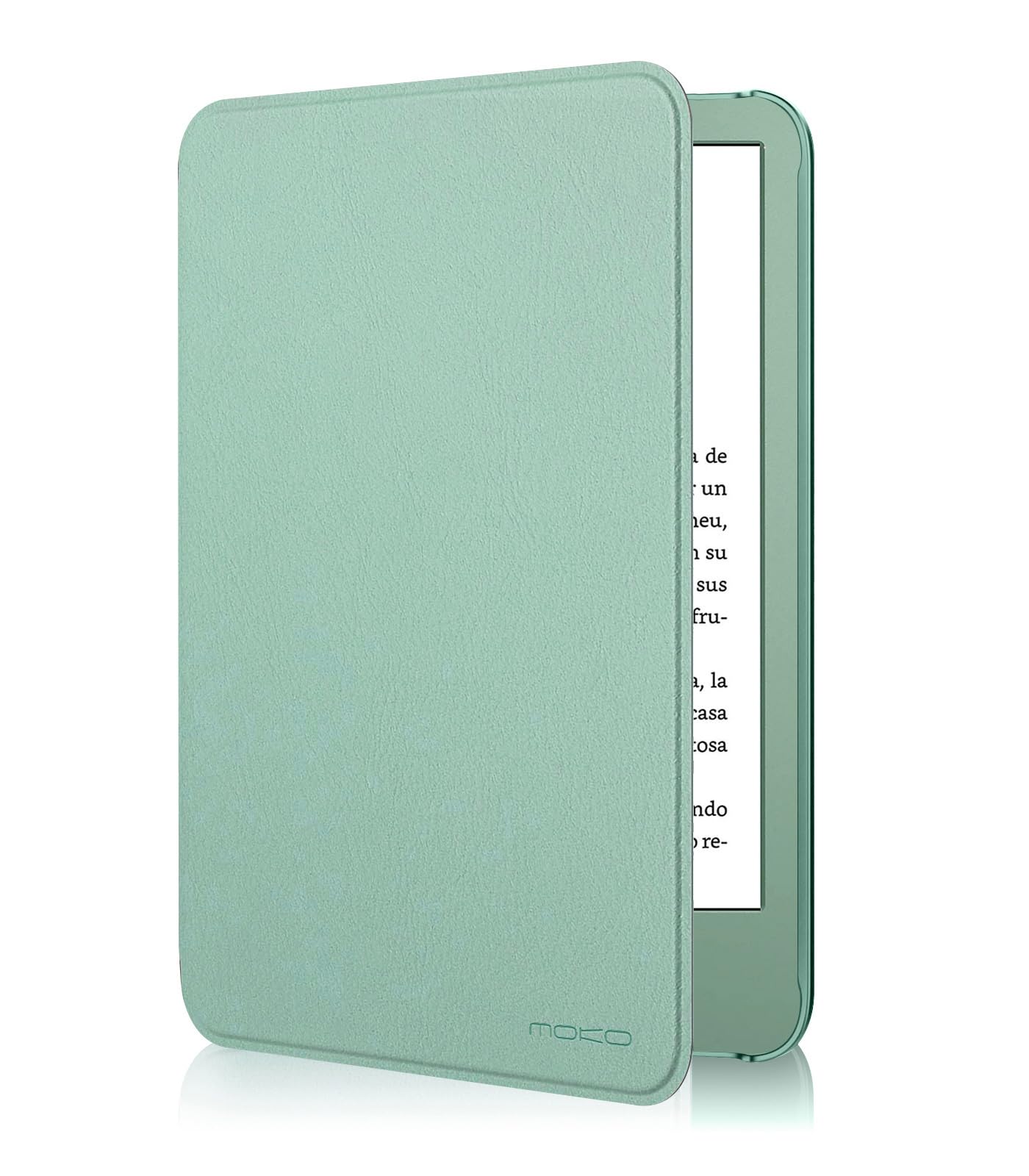 MoKo Case for 6" Amazon Kindle Basic 11th Gen 2024/2022, Matcha | Lightweight Sh