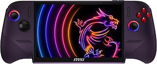 MSI Claw PC Gaming Handheld: Intel Arc G3 Extreme Processor, 8" FHD+ 120Hz Display, 32GB LPDDR5, 1TB NVMe SSD, MicroSD Card Express Reader, Thunderbolt 4, Win 11 Home: Void Purple 8 EX AI+ CG3EM-024US