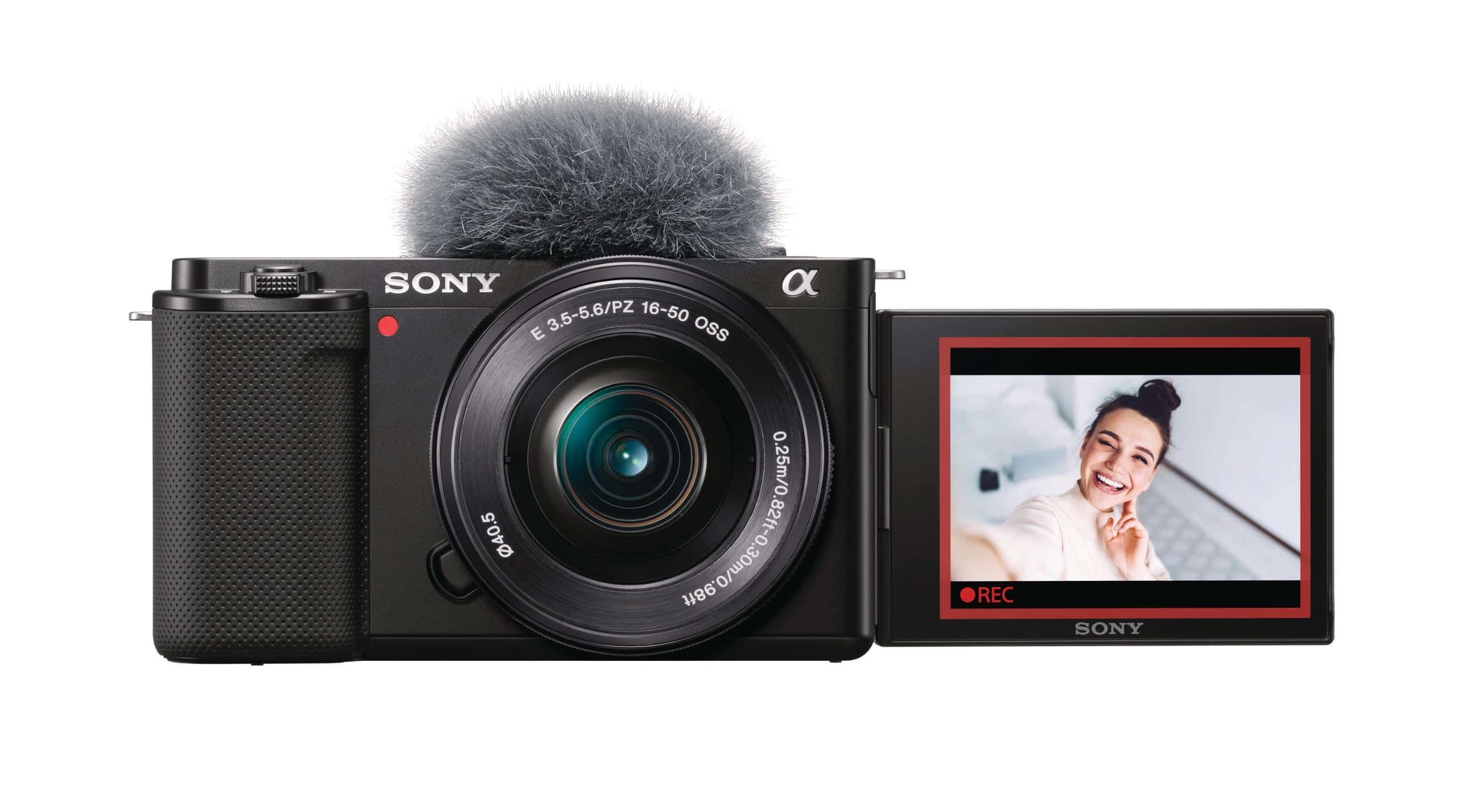 Sony ZV-E10 APS-C Mirrorless Camera with 16-50mm Lens Black | 24.2MP Aps-C, UHD 