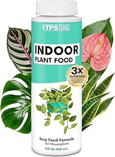 Indoor Plant Food, Complete Liquid Fertilizer for Houseplants, 8oz | Encourages New Growth, Kelp-Enriched Formula, Liquid Concentrate, Gentle for Weekly Feeding, All Indoor Plant Varieties