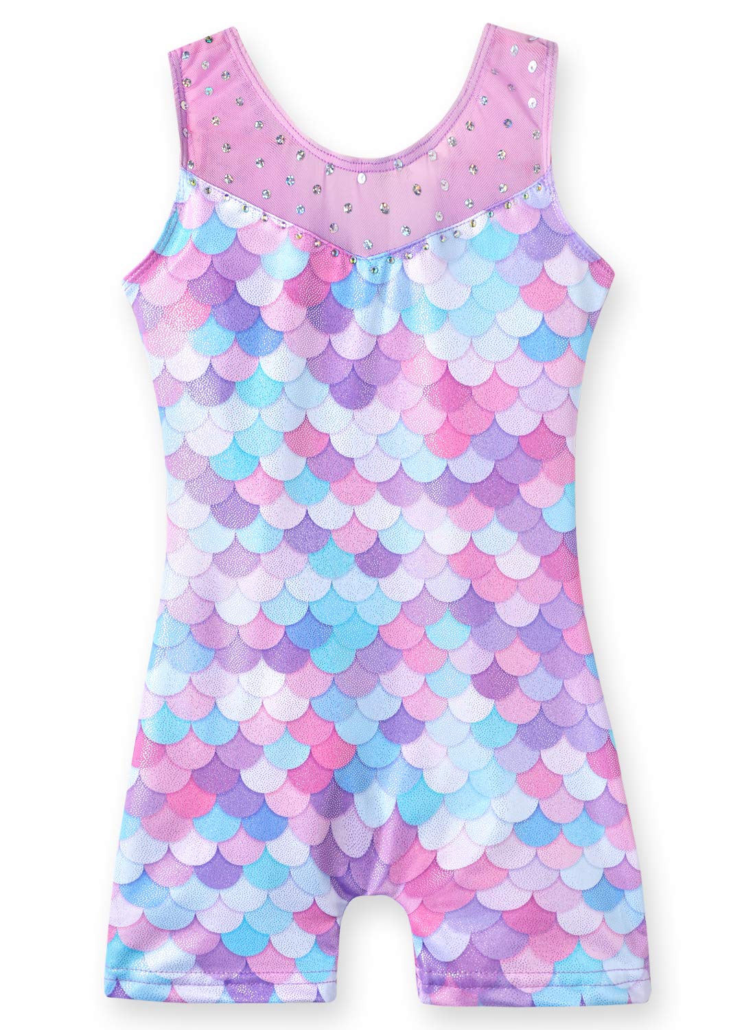 Leotards for Girls Gymnastics Toddler Dance Biketards Mermaid Unicorn Athletic D