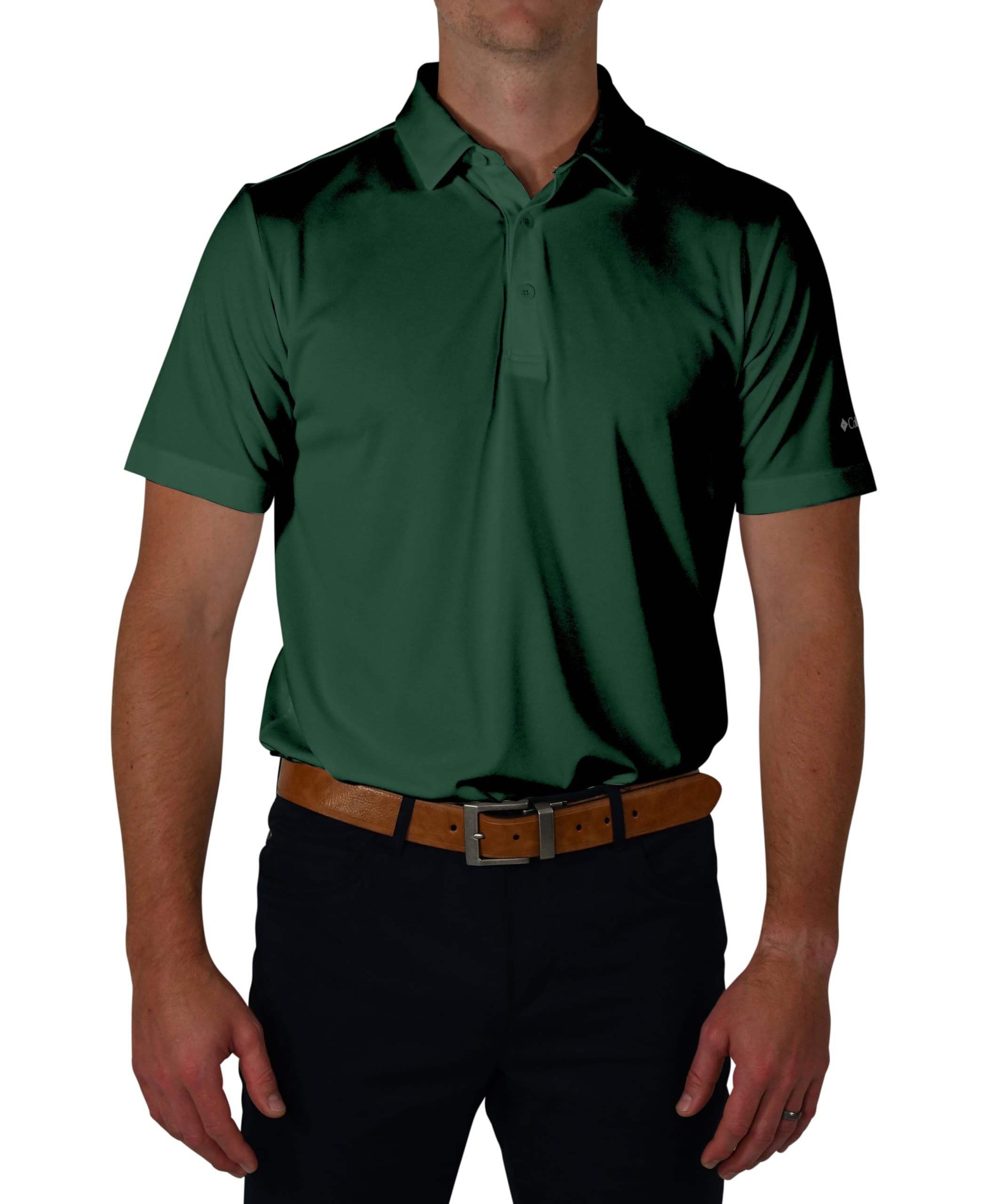 Columbia Men's Golf Drive Polo Shirt Omni Wick Performance Breathable Short Slee