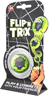 Fun Promos Flip 'n Trix | Digital Coin Flipping Challenge Toy | Play & Compete with Your Friends | Novelty Fidget Toy | Ages 4+
