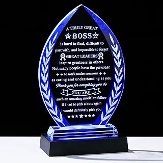 YWHL Best Boss Gifts for Women Men Birthday Appreciation Gift for Boss
