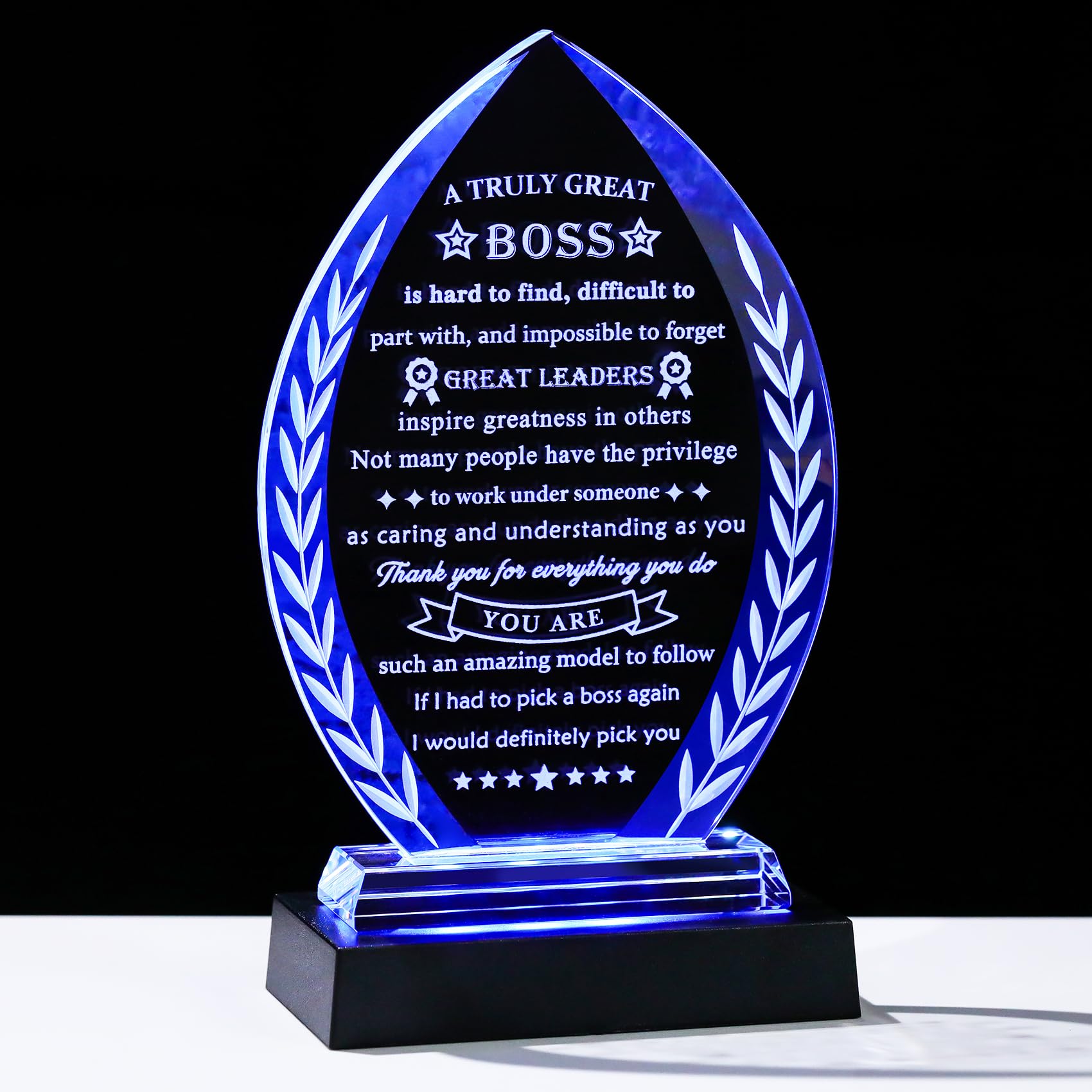 YWHL Best Boss Gifts for Women Men Birthday Appreciation Gift for Boss