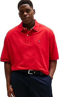 Tommy Hilfiger Mens Bt Prescott STP CLF Ss Polo
