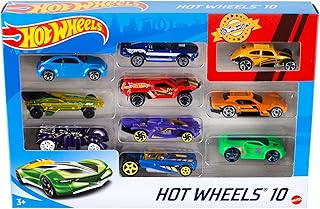 ​Hot Wheels 10-Pack (Styles May Vary​) | Multipack of 10 of Toy Trucks & Cars in 1:64 Scale, Instant Collection for Kids and Collectors (Amazon Exclusive)