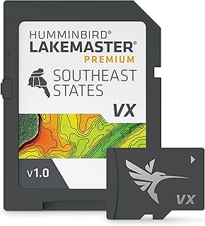 Humminbird LakeMaster Premium Map SD Card for Fish Finders