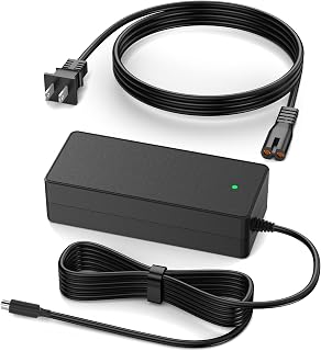 VHBW 42V 1.7A Charger for Segway Ninebot ES Series KickScooters, RCA Plug