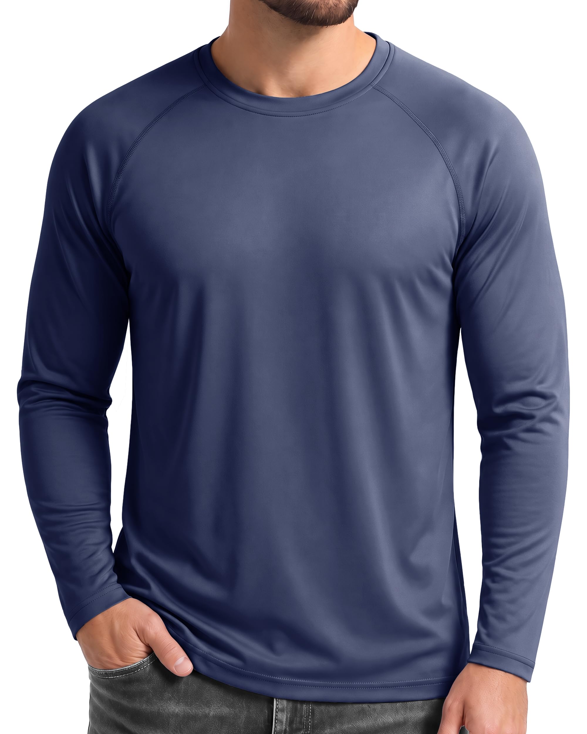 Boladeci Men's Thermal Underwear Moisture Wicking Long Sleeve Base Layer