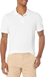 Amazon Essentials Men's Slim Fit Cotton Pique Polo Shirt
