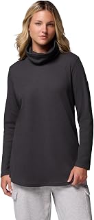 Columbia Womens Holly Hideaway Waffle Cowl Neck Pullover