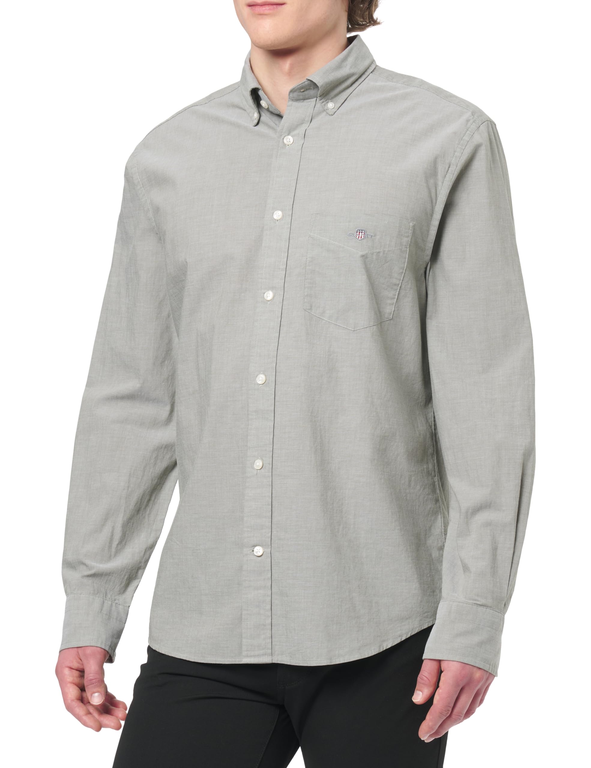 Gant Reg Poplin Men's Elegant Shirt (Pack of 1)