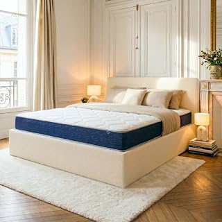Morphea France - Lumea One Mattress 140 x 190 cm – 16 cm Thick – Multi-Layer Foam – Firm & Fluffy – Breathable, Durable – Repairing Sleep – Excellent Value for Money – Made in Europe