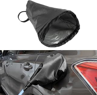 PSLER Car Ev Charger Cover Waterproof All Weather Magnetic Adhesion Black | ev cable cover, Outdoor Waterproof Sun UV Rain Snow, car port, for Most Electric Cars, Charging Port Plug