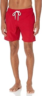 Amazon Essentials Men's Swimming Trunks with Mesh Lining, Pockets, Drawstring Closure