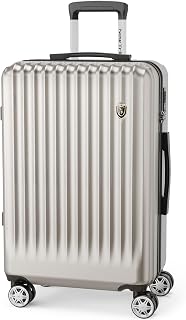 New Trip Suitcase with Stopper, Carry Case, Carry-on Bag, Lightweight, Small, 10.6 gal (40 L), For 1 - 3 Nights, Oatmeal Gray