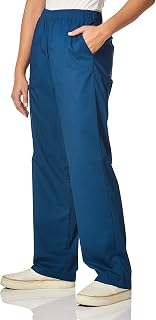 Wink Scrubs for Women, Boundless, Classic Wide Leg Cargo Pants with Full Drawstring and 8 Pockets
