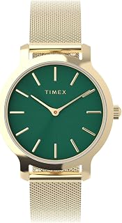 Timex Transcend 34mm Women’s Analog Watch | Stylish Modern Design