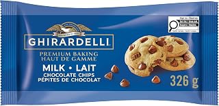 GHIRARDELLI Milk Chocolate Baking Chips Bag 326g