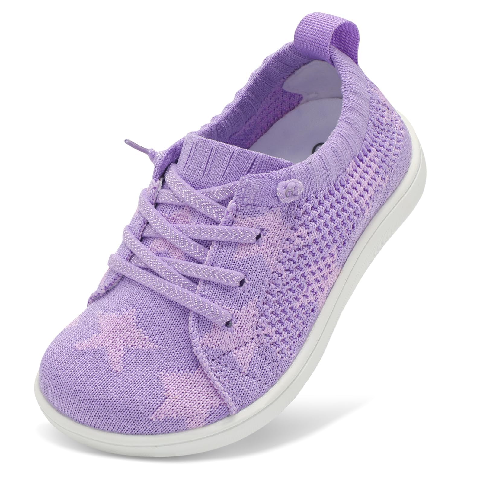 JIASUQI Toddler Shoes Boys Girls Wide Barefoot Slip on Shoes Kids Breathable Zer