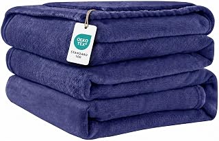 Good Nite Fleece Throw Blanket 200x230cm Soft Flannel Blanket for Sofa Bed