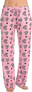 Just Love Women's Pajama Pants, Soft Stretch Jersey PJ Bottoms with Two Pockets, Elastic Waist and Drawstring