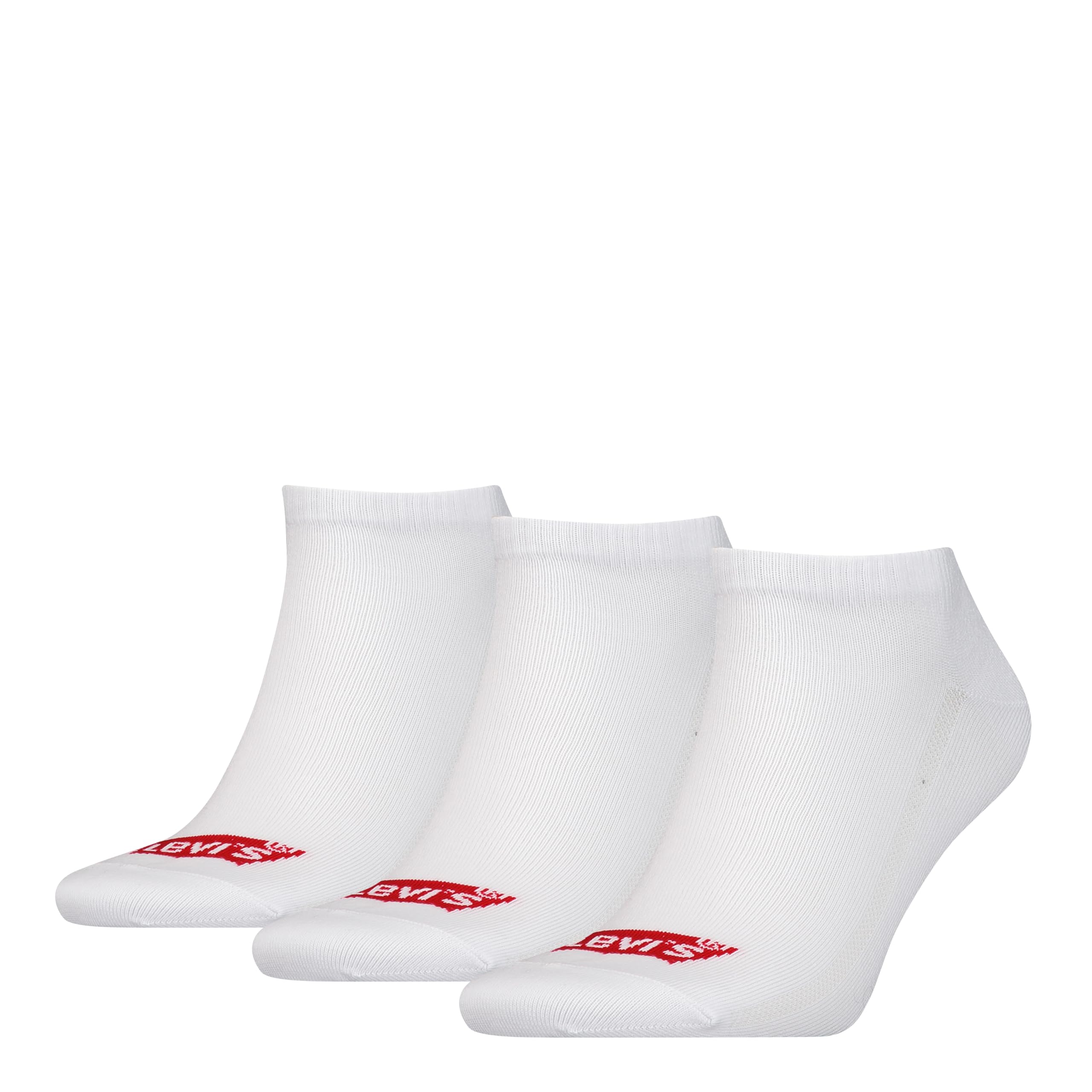 LEVIS Recycled Cotton, Unisex Basketball Socks, White, 35/38