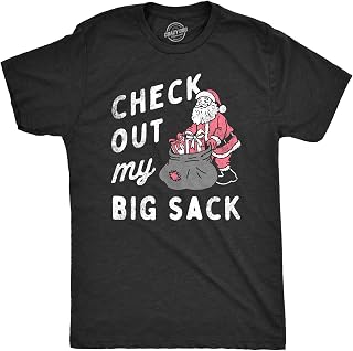 Check Out My Big Sack Santa Funny Mens T-Shirt