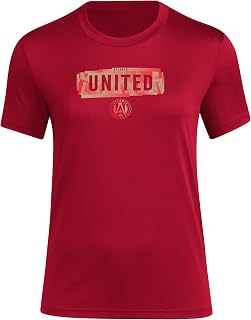 adidas Women's MLS Team Pre-Game Short Sleeve T-Shirt