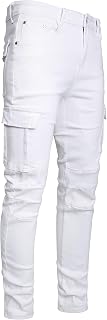 JUNBAOSS Jeans Elásticos Ajustados para Hombre Men's Golf Trousers