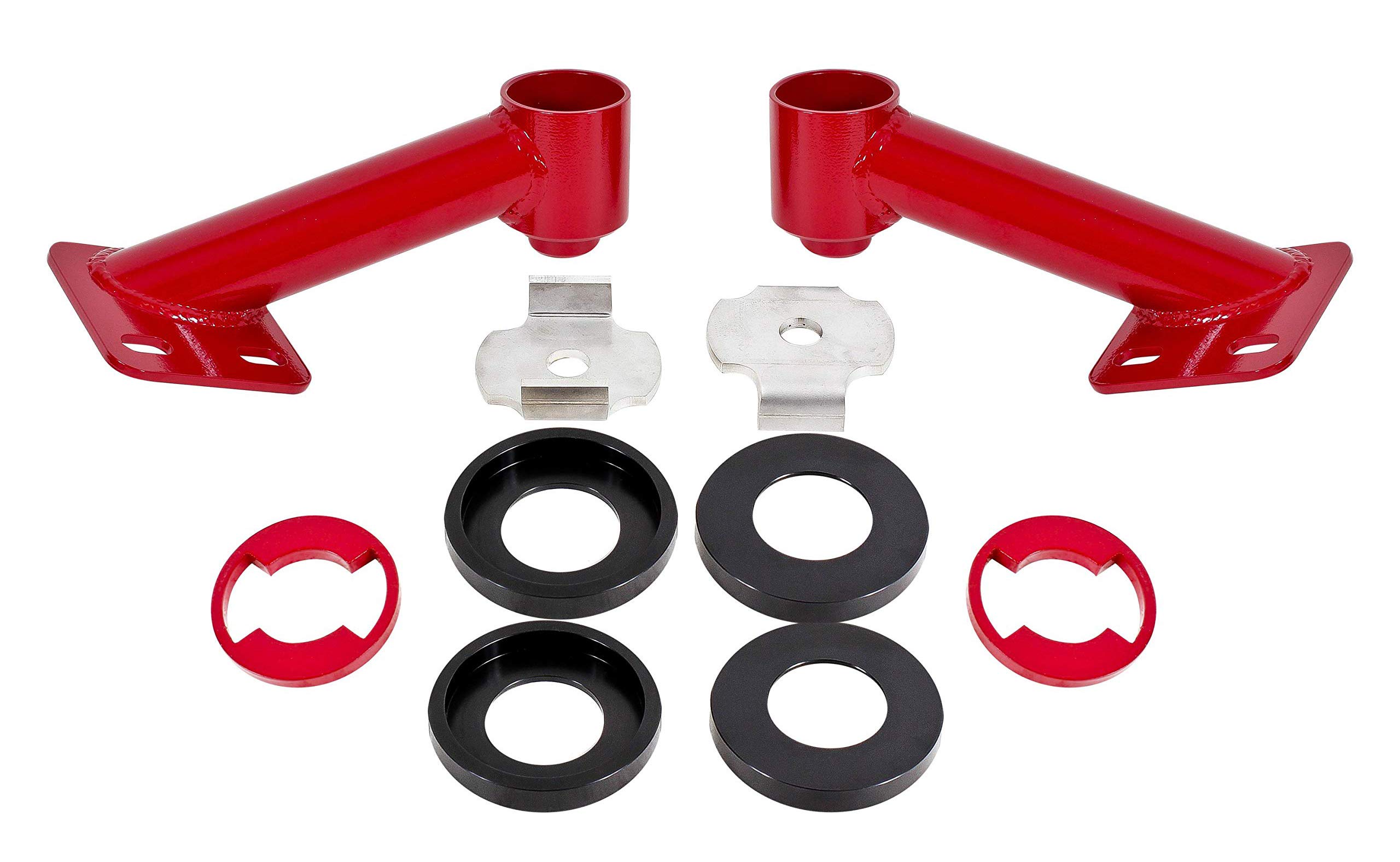 BMR Suspension CB005R - Cradle Bushing Lockout Kit, Level 2-2015-2017 Mustang (R