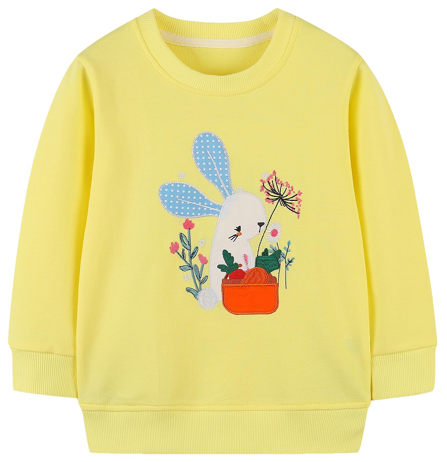 Girls Sweatshirt for Kids Cotton Top Casual Jumper Girl T Shirt Toddler Clothes 