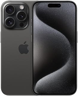 Apple iPhone 15 Pro 128GB - Titanium Black (Refurbished)