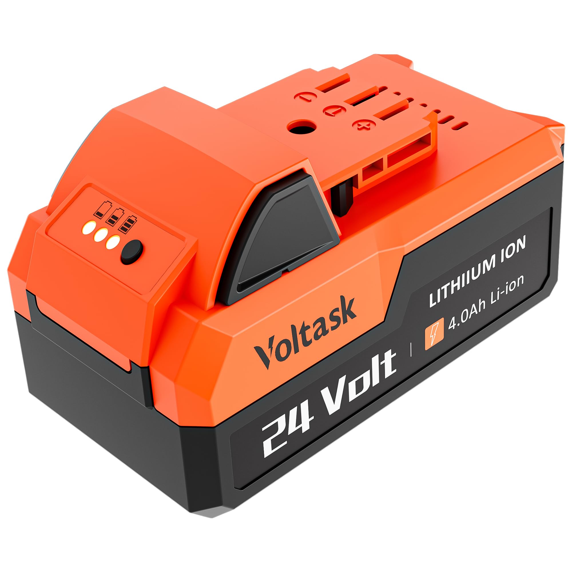 VOLTASK 24V 4.0AH Lithium-Ion Battery Replacement for Cordless Snow Shovel (24V 
