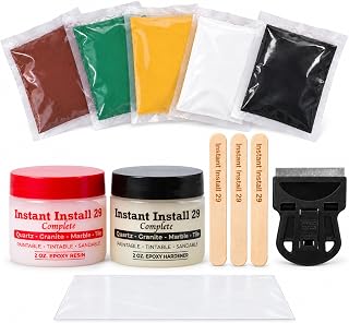 Epox-Sci Instant Install 29 Granite Epoxy Repair Kit, 4 oz, With Tint