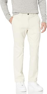 Amazon Essentials Men's Straight-Fit Casual Stretch Chino Trousers