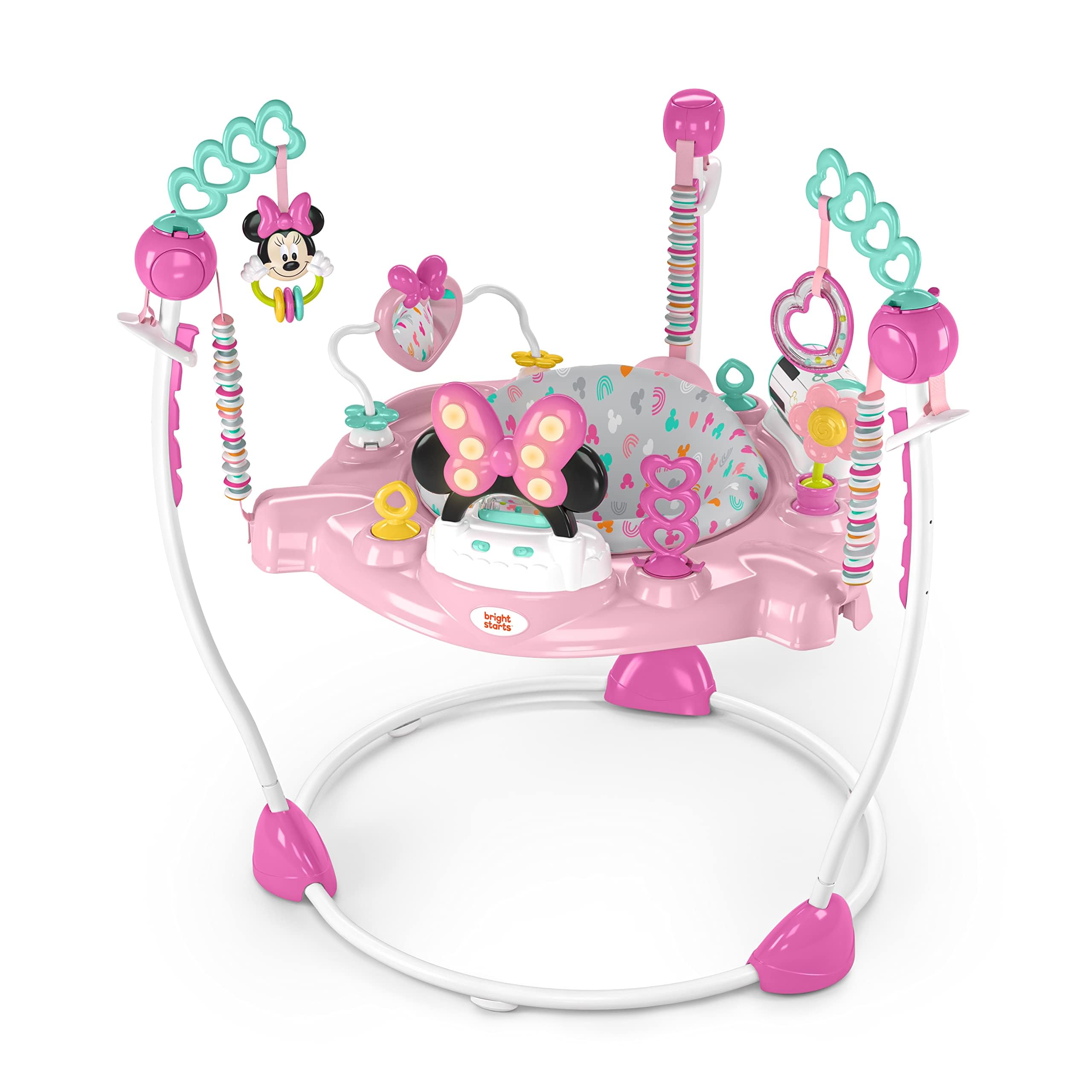 Bright Starts Disney Baby Minnie Mouse Forever Besties Baby Activity Center Jump