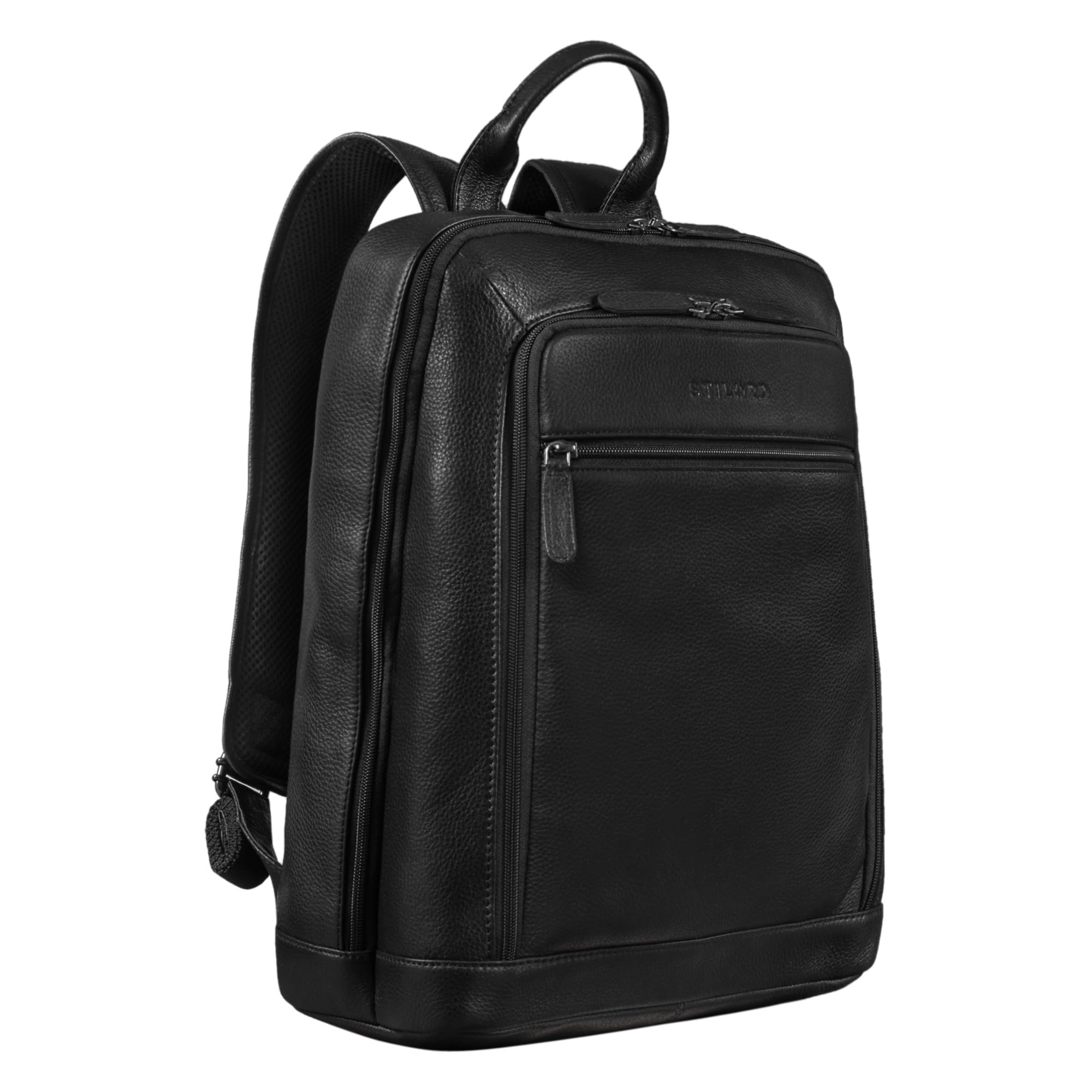 STILORD "Watson" Laptop Backpack 15.6 inch Leather Daypack Large Vintage Rucksac